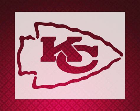 Kansas City Chiefs Stencil Printable